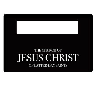 Printable Lds Missionary Name Tag